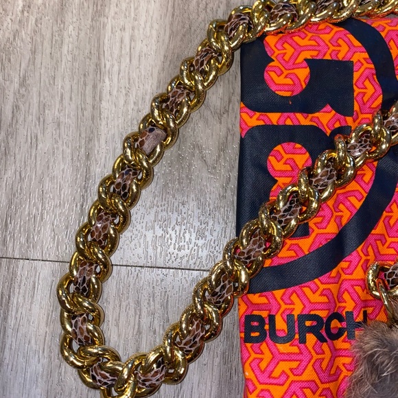 Tory, Burch Brown fur bag - Picture 4 of 8